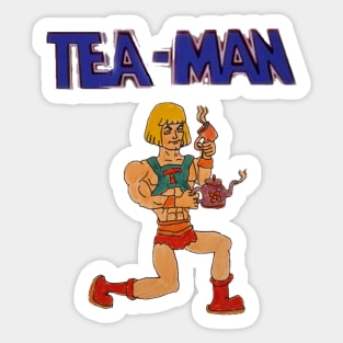 TEA-MAN Sticker